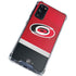 NHL Carolina Hurricanes Jersey Galaxy S20 FE Clear Case